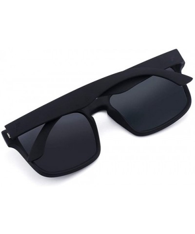 Men's Driving Sunglasses- Classic Fashion Square Sunglasses - E - CT18RYE5CXC $46.06 Square