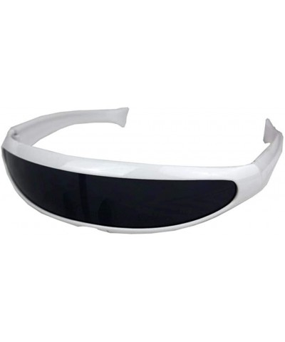 Unisex Fashion Eyewear Unique Sunglasses Uni-lens Retro Glasses - Multicolor E - CT197CHDQDG $6.21 Rectangular