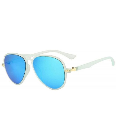Fashion Ultralight Baby Sunglasses Pilot Sun Glasses Kids Outdoor Ultraviolet-Proof Eyeglasses Girls&Boys - 1 - CL199CK9WZH $...