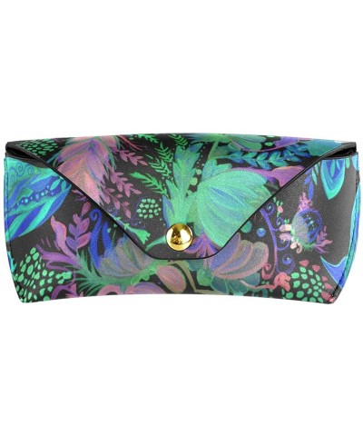 Sunglasses Case Tropical Palm Trees On Sky Background Hard Leather Glasses Carrying Case Eyewear Pouch - CZ199SES63S $9.21 Av...