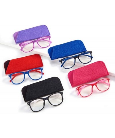 Kid's Tech Protect Pink One Size Fits Most Polycarbonate Glasses With Pouch - CQ18A6IC3NS $7.17 Oval