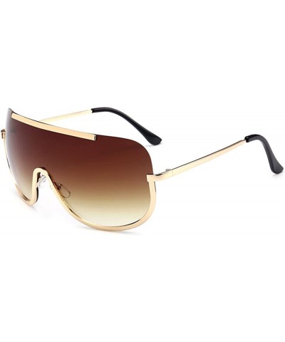 Sunglasses for Women Cat Eye Vintage Sunglasses Retro Oversized Glasses Eyewear - Brown - C618QMZ5SOA $5.59 Cat Eye