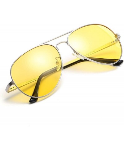 Night-driving Glasses - HD-Vision Yellow Glasses - for Fashion Men & Women - Polarized Lens Anti Glare - CK18AITAK3M $18.75 A...