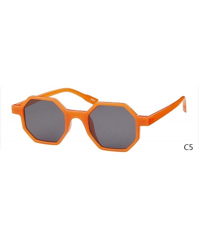 Fashion Octagon Leopard Sunglasses Women Er Vintage Hexagon Tortoiseshell Frame Sun Glasses Shades Lady OM553B - CN198AHMTCQ ...