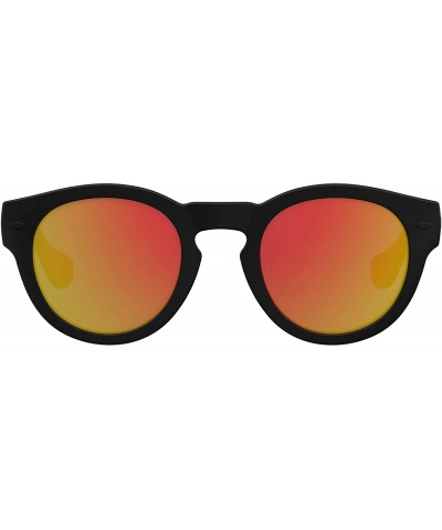 Trancoso Round Sunglasses - Blck Orng - CR183AO8DUS $43.25 Round