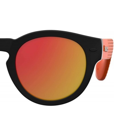 Trancoso Round Sunglasses - Blck Orng - CR183AO8DUS $43.25 Round