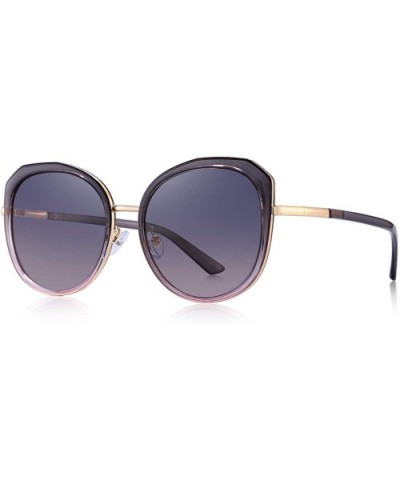 Women Oversized Vintage Polarized Sunglasses Ladies Brand Trending Sunglasses - Light Gray - CN18R46UQ37 $18.78 Oversized