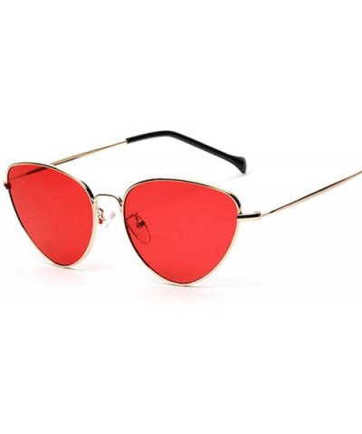 Cute Sexy Cat Eye Sunglasses Women 2018 Retro Small Black Red Pink Cateye Sun Glasses FeVintage Shades For - CR198AI2DT8 $11....