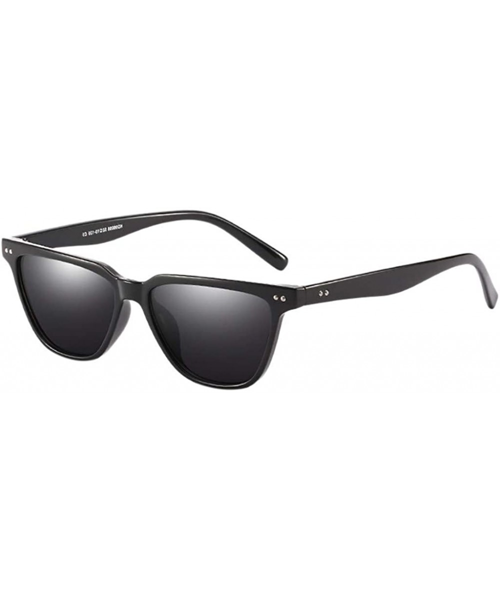 Women Vintage Sunglasses-Retro Big Frame UV400 Eyewear Fashion Ladies - C - C418OZ6IEWO $5.89 Rectangular