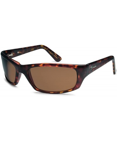 Mission Bay 927 Polarized Sunglasses - Demi Frame/Brown Lens - C3112OQE6V9 $36.57 Shield