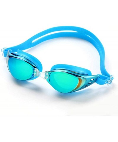 Youth Children Goggles Waterproof- Anti-Fog- Swimming Goggles - Lake Blue - CI18YYYURC0 $25.19 Goggle