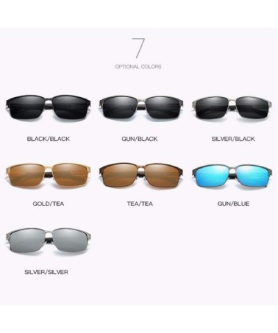 Sunglasses men's box Sunglasses outdoor polarized fishing glasses - A - C418QR723H7 $34.09 Aviator