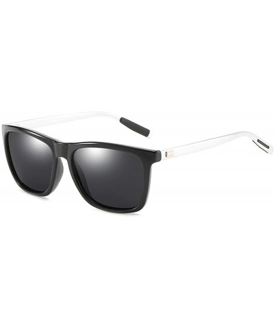Vintage Polarized Aluminum Sunglasses Unisex driving Rectangular Sun Glasses For Men/Women - C918NYAK767 $8.49 Square