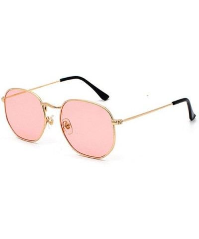 Vintage Sunglasses Square Silver Glasses - C9197A2YRQW $32.38 Square