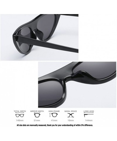 Fashion Womens Sunglasses Cat Eye Sunglasses - White - CO18GGR6XMC $6.22 Butterfly