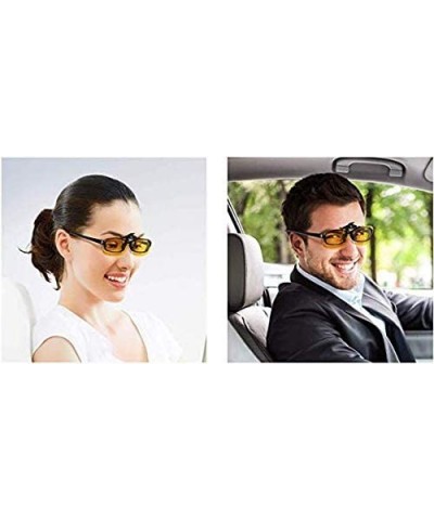 Polarized Clip on Flip Up Sunglasses Polarized Unisex For Outdoor Driving Fishing Outdoor Sport - CC18IE2YITM $5.73 Sport