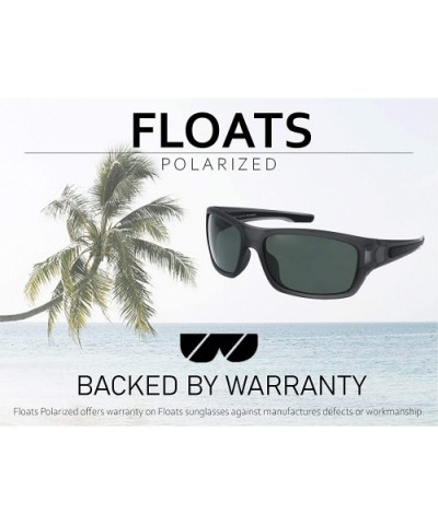 Polarized F-6032 FLOATING Frame Polarized Sunglasses Unisex UV Protection - White Blue - CZ18KEEXZTX $39.69 Sport