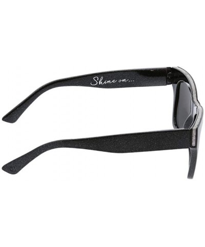 Women's Shine On Square Hideaway Bifocal Sunglasses - Black - 53 mm + 2.5 - C418OIGR8R8 $24.14 Square