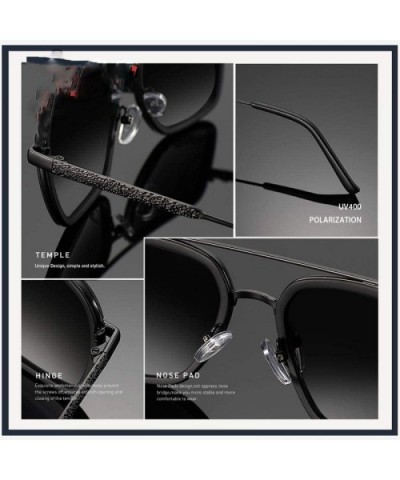 20/20 Brand Design Polarized Sunglasses Men Driving Printing C01BlackP-Smoke - C05mattesmoke - CK18Y5UO28E $11.18 Aviator