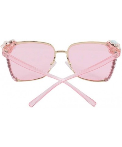 Round Vintage Sunglasses Rhinestone Decoration Sun Glasses for Women - Y-38 - CR198W5MY0D $9.80 Square