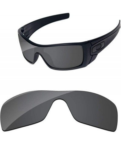 Mirror Polarized Replacement Lenses Batwolf Sunglasses-Multi Options - Black - Polarized - CZ1857KRAY5 $6.25 Sport