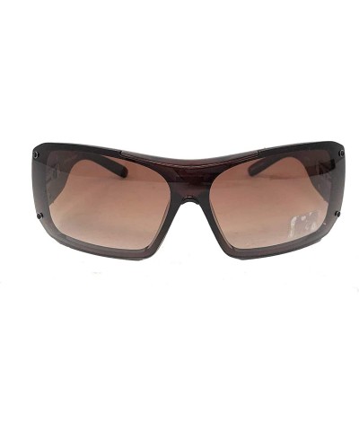 Womens Sunglasses Crossed Pistol Concho UV 400 Cowgirl Bling Rhinestone - Coffee - CQ196UEUGDW $24.37 Rectangular