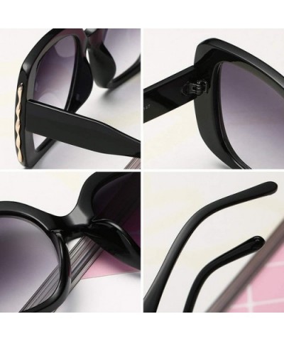 Sunglasses Female Sunglasses Retro Glasses Men and women Sunglasses - White - CB18LIXH4GA $5.23 Sport