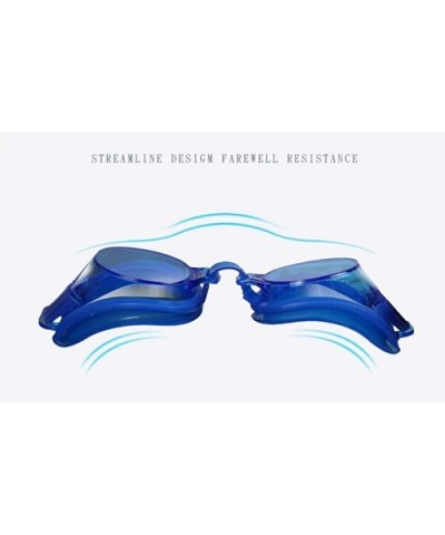 Youth Children Goggles Adult Children Silicone Goggles Swimming Equipment - Royal Blue - C118YYZC79E $20.57 Goggle