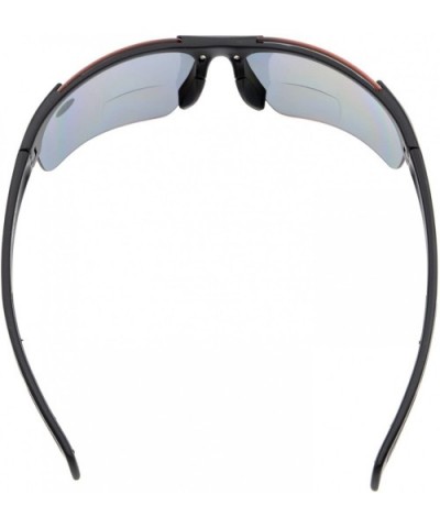 Bifocal Sunglasses with Wrap-Around Sport Design Half Frame for Men and Women - Matte Black - CO18LX8LRK3 $14.67 Sport