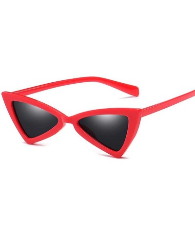 Triangular Sunglasses Women Fashion Women Sun Glasses Female Ladies Eyewear 4 - 6 - CS18XGE20QQ $5.86 Aviator