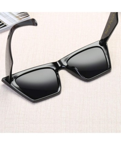 Small Vintage Cat Eye Sunglasses Retro Cateye Sun Glasses for Women Fashion Style - Black Frame/Grey Lens - CL196UQDL09 $6.81...