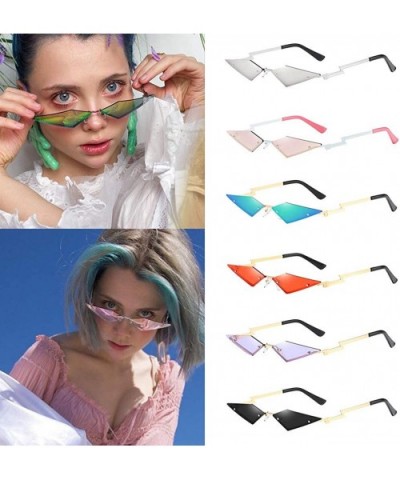 Fashion Polarized Sunglasses - Vintage Retro Unisex Irregular Shape Sunglasses Eyewear For Men/Women - Green - C919077UD6D $7...