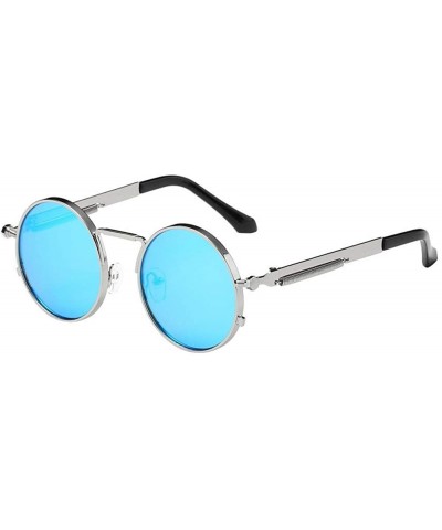 Summer Women Men Fashion Sunglasses Unisex Shades Integrated UV Sunglasses - G - CV18SRYEXC6 $6.28 Aviator