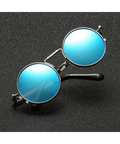 Summer Women Men Fashion Sunglasses Unisex Shades Integrated UV Sunglasses - G - CV18SRYEXC6 $6.28 Aviator