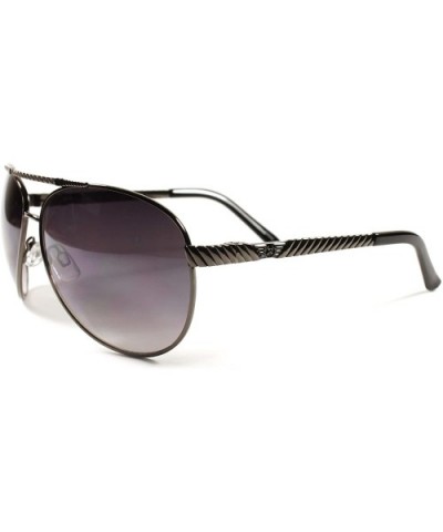 High-End Hot Sporty Designer Stylish Mens Womens Air Force Style Sunglasses - C21802O52Z2 $11.07 Aviator