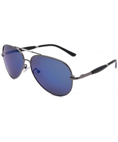 Personality Polarised Sunglasses Protection - Blue - CI18Y0TLX84 $46.47 Goggle