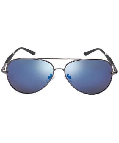 Personality Polarised Sunglasses Protection - Blue - CI18Y0TLX84 $46.47 Goggle