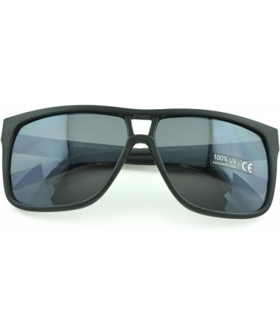 Unisex Modern Bold Fashion UV Lens Sunglasses in Assorted Colors - Matte - C5129KC0HHV $4.77 Oversized