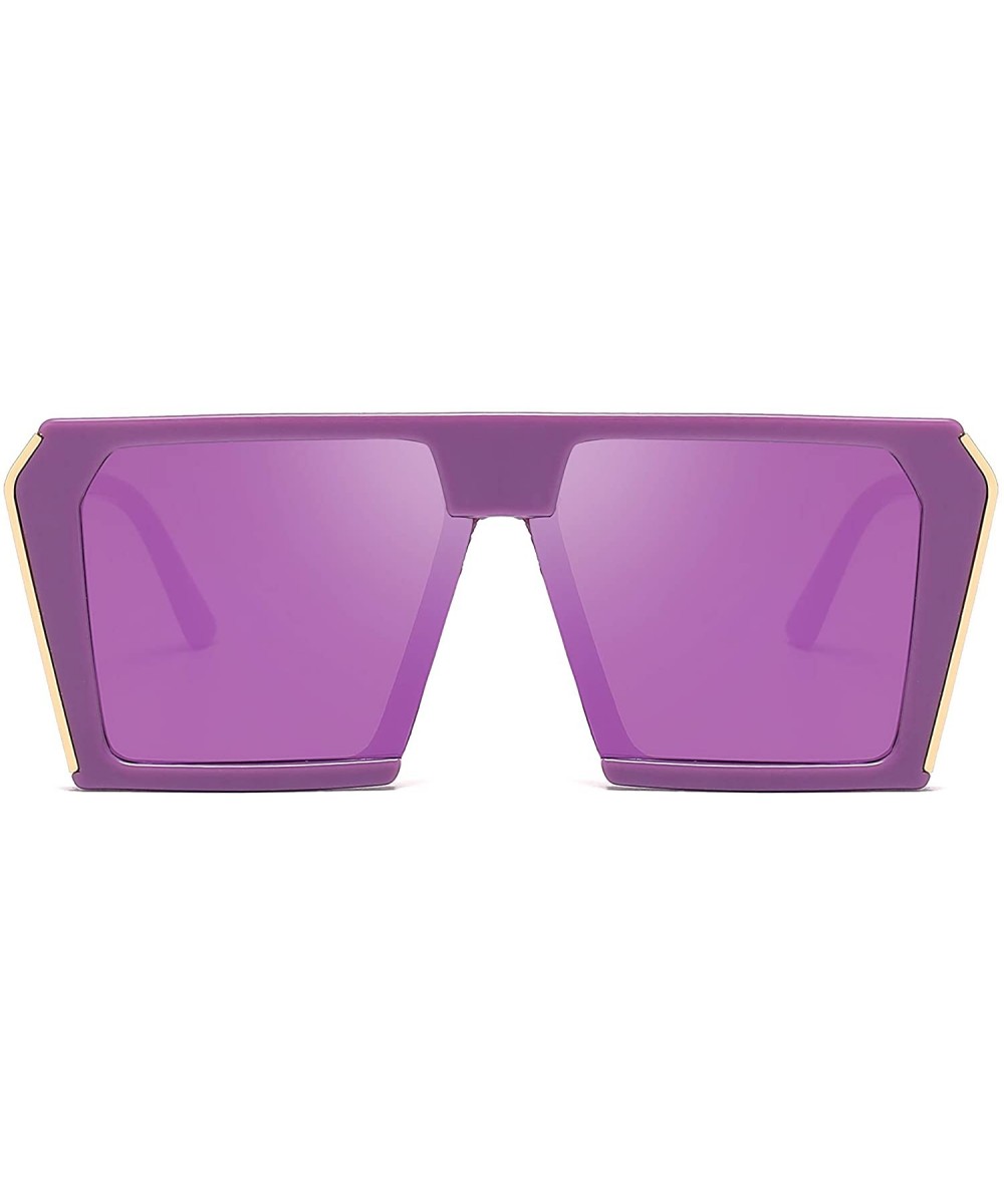 Polarized Sunglasses for Men Driving Mens Sunglasses Rectangular Vintage Sun Glasses For Men/Women - CB18R5RKMG9 $10.30 Recta...