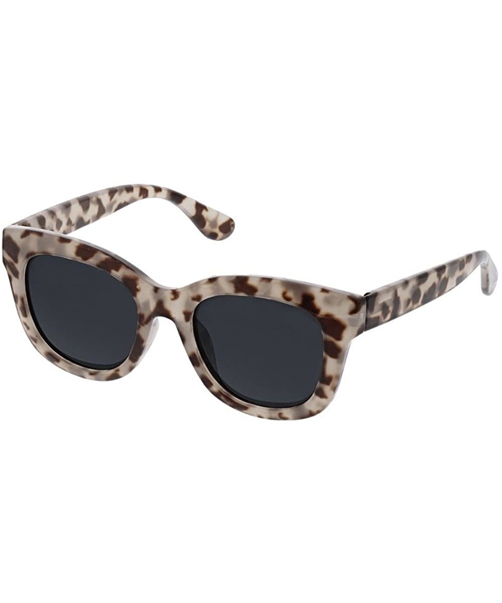 Women's Center Stage Sun Polarized Oversized Sunglasses - Gray Tortoise - 47 mm + 0 - CL186Y4KE62 $24.32 Round