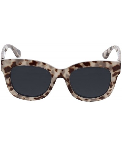 Women's Center Stage Sun Polarized Oversized Sunglasses - Gray Tortoise - 47 mm + 0 - CL186Y4KE62 $24.32 Round