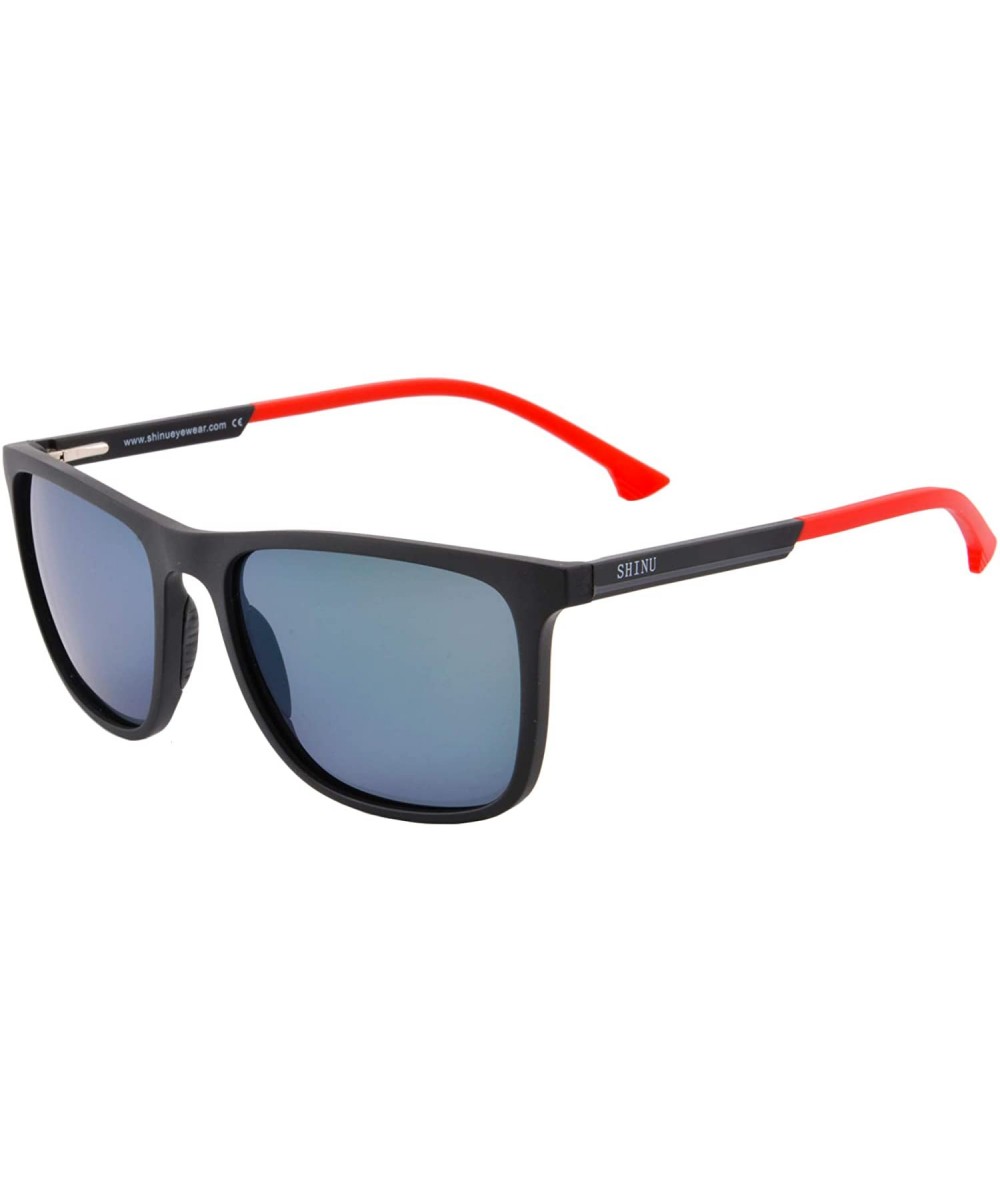 Polarized Sunglasses Fishing Driving Glasses for Men Anti-glare TR90 Frame-SSH2001 - C3193D9K89C $13.22 Rectangular