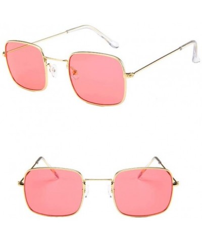 Fashion Classic Oversized Sunglasses - Red - CF199OC6204 $5.57 Oversized