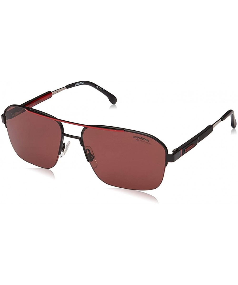 SUNGLASSES 8028 S 003 W6 BLACK RED POLARIZED HD LENSES 100% UV PROTECT - CL18K3S84XZ $42.68 Sport