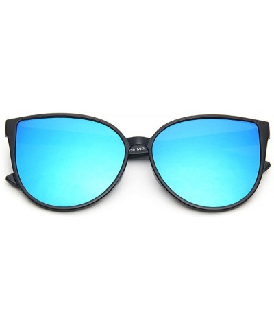 2019 New Sunglasses Women Driving Mirrors vintage For Women cat eye Reflective flat lens Sun Glasses - C3 - CC18W7I9DOA $7.82...