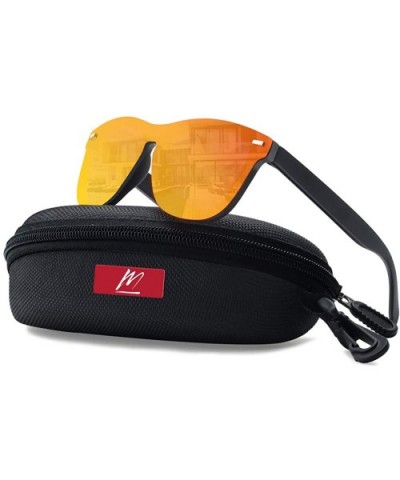 Polarised Sunglasses for Men Women - Vintage Sunglasses Unisex UV400 Protection for Driving Traveling - Red - C718SUHLC4L $10...