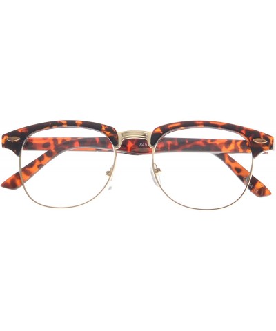 Soho Retro Square Fashion Sunglasses - Leopard - CL11OJA13DB $5.72 Square