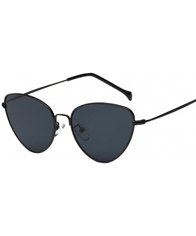 Hot sale!!!One Piece Aviator Rimless Sunglasses Transparent Candy Color Eyewear - Black - CP180OYUTGA $6.26 Square