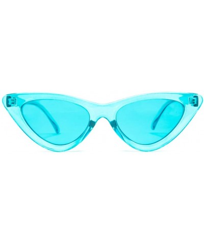 Color Therapy Glasses - Cat Eye - Chromotherapy Migraine Chronic Pain Green Light Fashion Glasses - Aqua - CL18OE3HUEZ $8.85 ...