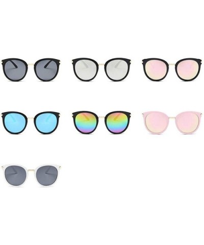 Sunglasses 2019 New Fashion Color Coating Mirror UV400 Travel Outdoor Summer 3 - 4 - CF18YZWTMOL $5.91 Aviator